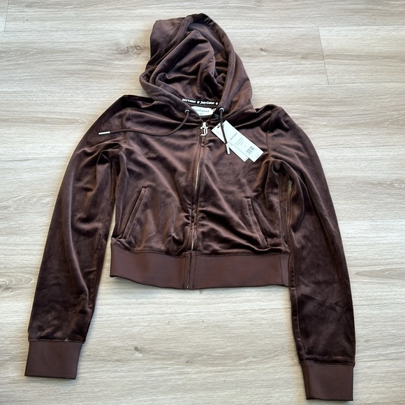 Juicy couture OG BIG BLING VELOUR HOODIE - Picture 6 of 7